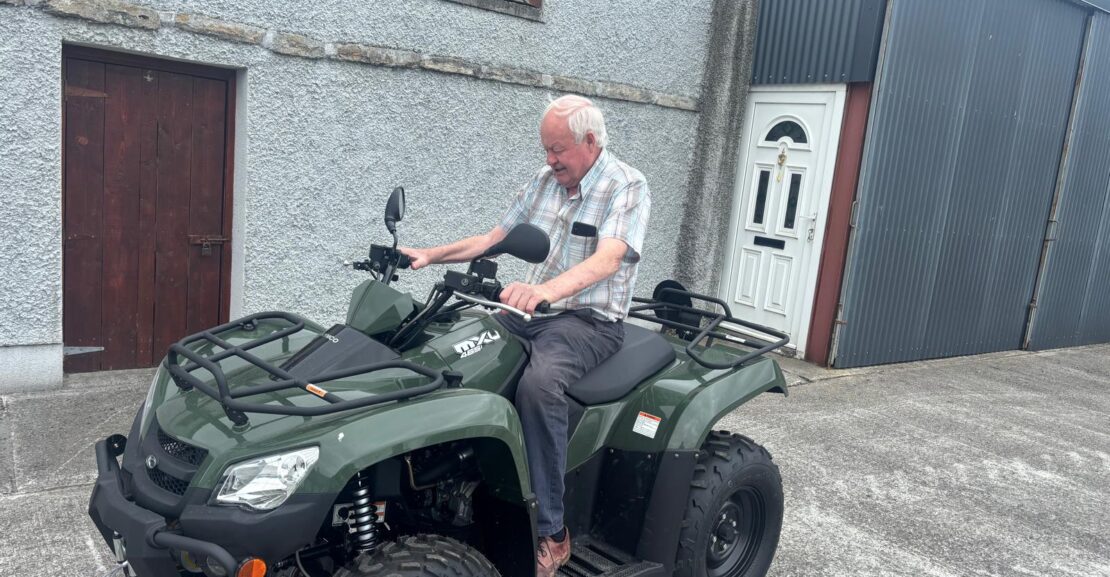 Kymco 465 I new home 3