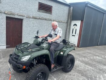 Kymco 465 I new home 3
